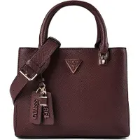 GUESS Mala de ombro 'NOELLE' borgonha
