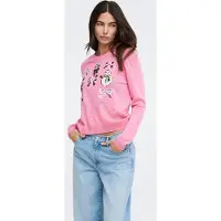 ONLY Pullover 'ONLXmas' verde escuro / rosa / rosa claro / branco
