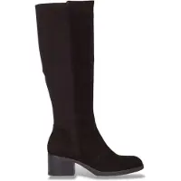 Wonders para mulher. G-6260 Botas de Couro Charme preto (41), 3 a 5cm, Camurça, Zíper, Casual
