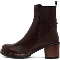Derimod Botas pelo tornozelo castanho