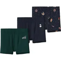 Name it Cueca 'NMMVISMAS' marinho / castanho / abe / vermelho vinho