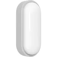 MEGATRON Candeeiro de parede exterior LED Zella Neo XL, cinzenta, IP54