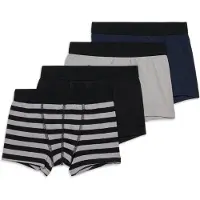 Name it Cueca 'NKMLIOR' navy / cinzento / preto