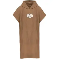 Surf Monkey Roupão de banho 'Surf Cotton Poncho kids' bege