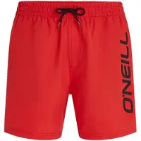 O'Neill Calções de banho 'Logo 16' vermelho / preto