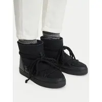 INUIKII para mulher. 1001.003.0122 Botas de Pele Classic preto (38), Couro, Plano, Cordão, Casual