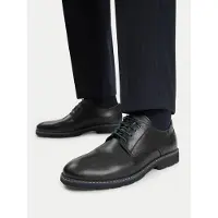 Pikolinos para homem. M7D-4289 Sapatos de couro Alarcon preto (46), Plano, Cordão, Casual