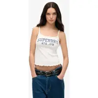 Superdry Camiseta Sem Mangas Ath Ess Graphic Pointele