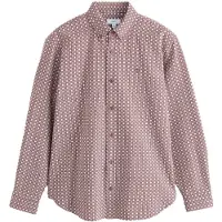 Next Camisa borgonha / branco