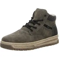Rieker Botas com atacadores castanho / cinzento