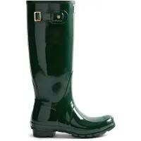 Hunter para mulher. FRW0002262 Botas de água Original Tall 170th Anniversary verde (35/36), Plano, Fivela, Casual, PVC