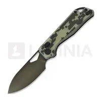 Kunwu Knives Navalha Pulsar - DLC - G10, camo