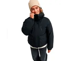 Roxy - Casacos mulher - 20K Dusky Haze Jacket True Black para Mulher - Tamanho M - Preto