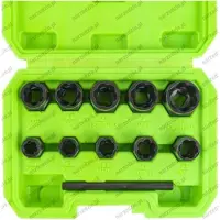 JBM Conjunto De Parafusos De Segurança Para Extração De Porcas 3/8´´