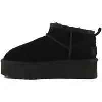 Colors of california Botas baixas PLATFORM SHEEPSKIN BOOT mulheres - Preto - 37