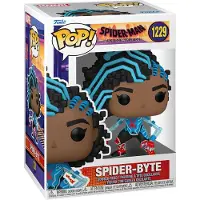 Funko POP! Figura Spider-byte De Homem-aranha: Através Do Aranhaverso Spiderman Marvel