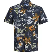 Jack & Jones Camisa De Manga Curta Flowerpower Resort