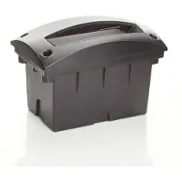 Fumagalli 1891 Lâmpada embutida Leti 200-HS preta opalina CCT