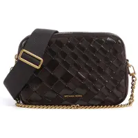 Michael Kors para mulher. 32F6AYTC6S Bandoleira para câmera Bryant marrom (OSFA), Casual, Poliuretano