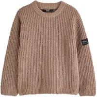 Next Pullover castanho