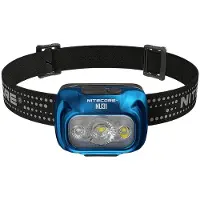 Nitecore NU31-BL Chill Blue, lanterna de cabeça recarregável, 550 lúmenes