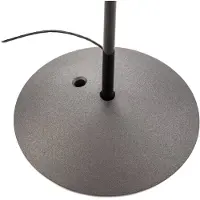 Ingo Maurer Ringelpiez Candeeiro de pé LED anel preto