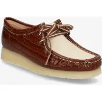 Clarks Sapatos Originals Wallabee mulheres - Castanho - 40