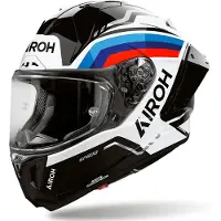 Airoh GP 800 Lane Capacete Integral Branco/Preto/Azul L