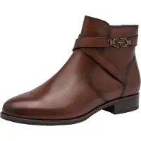 Tamaris Botas pelo tornozelo castanho