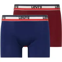 Levi's Boxers azul escuro / vermelho / vermelho rubi / branco