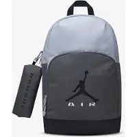 Jordan Mochila 'JAN AIR RAID' cinzento / cinzento basalto / preto