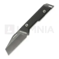 NN Knives Faca Proto Wild Wharncliffe NC Milled, Black Richlite