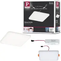 Paulmann Veluna Luz de encastrar LED 4.000K 12,5x12,5