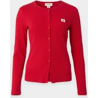 Calvin Klein Jeans Casaco de malha vermelho