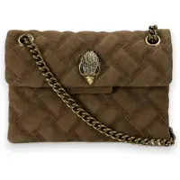 Kurt Geiger para mulher. 6344230219 Bolsa Mini Kensington castanha (OSFA), Marrom, Casual, Camurça