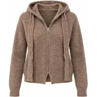 MixRay Casaco de malha 'Strickjacken' mocha
