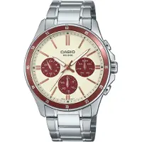 Casio Relógio Mtp1374d5a2vd 47mm 5atm Quartz Analogical