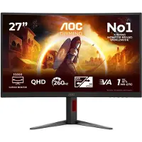 AOC Monitor Gaming Cq27g4z2 27´´ Qhd Ips Led 260hz