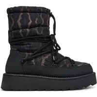 Tamaris Botas de neve castanho / preto