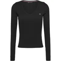 Tommy Hilfiger Camisa 'ESSENTIAL' preto
