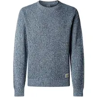 Pepe Jeans para homem. PM7000092 Camisola Duncan Crew azul (L), Casual, Algodão, Manga comprida