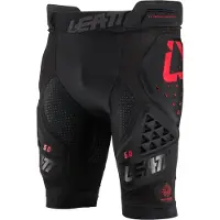 Leatt Calções Impact 3DF 5.0 Calções protetores Preto 2XL