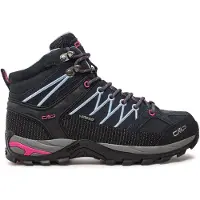 CMP Botas 'Rigel' azul / fúcsia / preto