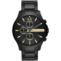 Armani Exchange AX2164 Relógio Homem Aço Inoxidável Preto Elegante Desportivo