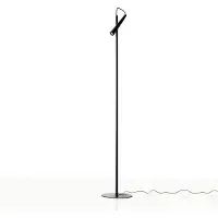Foscarini Candeeiro de pé LED Magneto, preto
