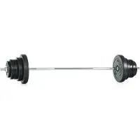 Gymstick Conjunto De Bar 50kg Vinyl Weight