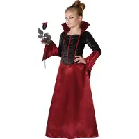 Atosa Fantasia De Menina Vampire Elegant Dracula