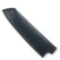 Nesmuk couro bainhah 21 cm, faca de chef, antracite, LSS1401